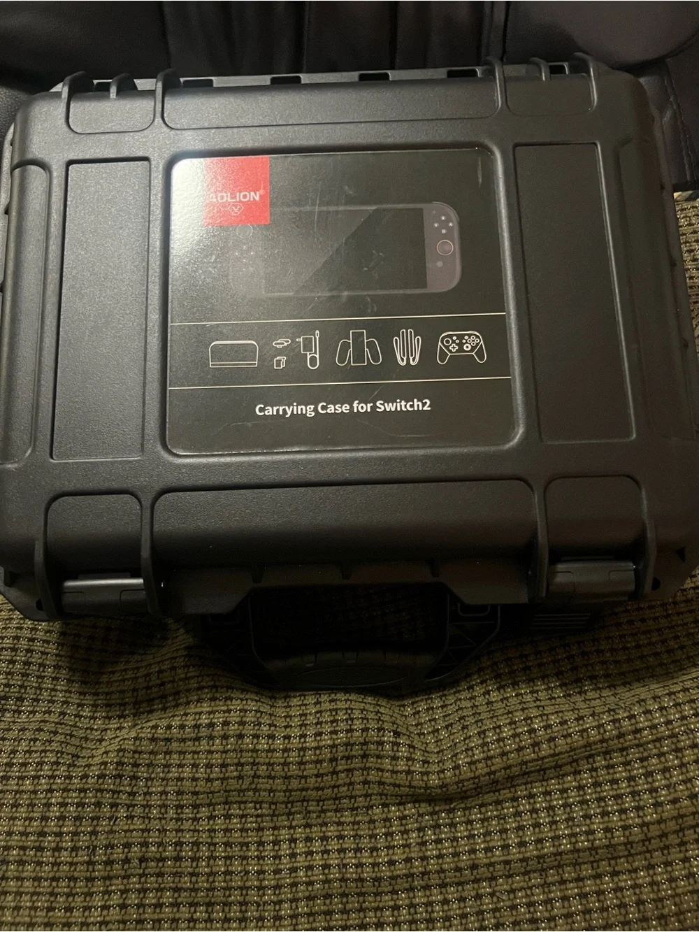 Aolion Carrying Case for Switch 2 - Black